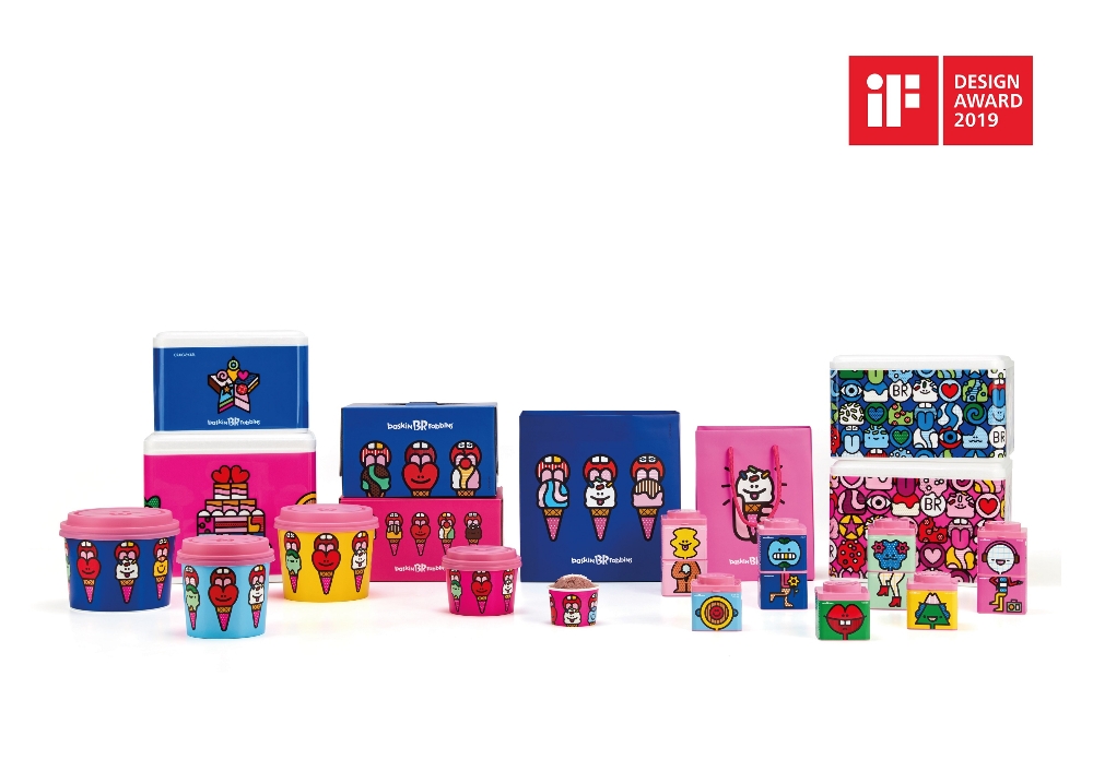 배스킨라빈스, '크랙앤칼 패키지' iF 디자인어워드 본상 수상