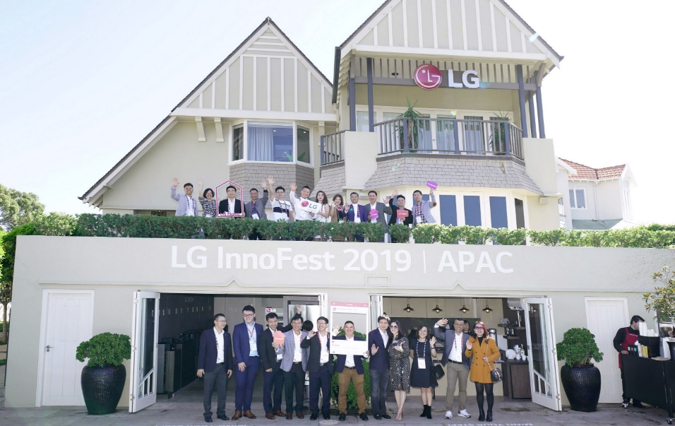 △LG전자가 호주 시드니 실제 주거 공간에 꾸민 LG홈의 모습/사진=LG전자