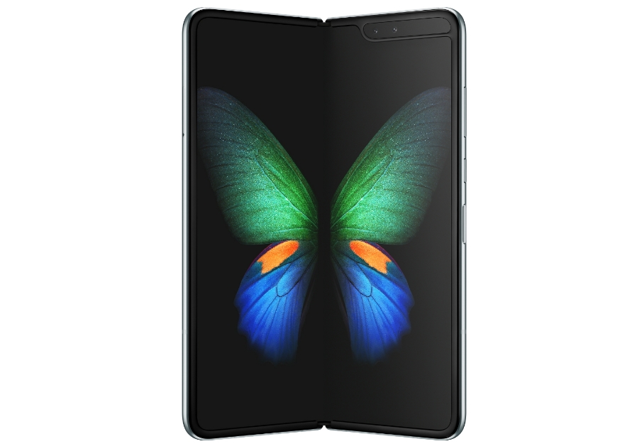 △갤럭시 폴더블폰 폴드의 모습/사진=삼성전자