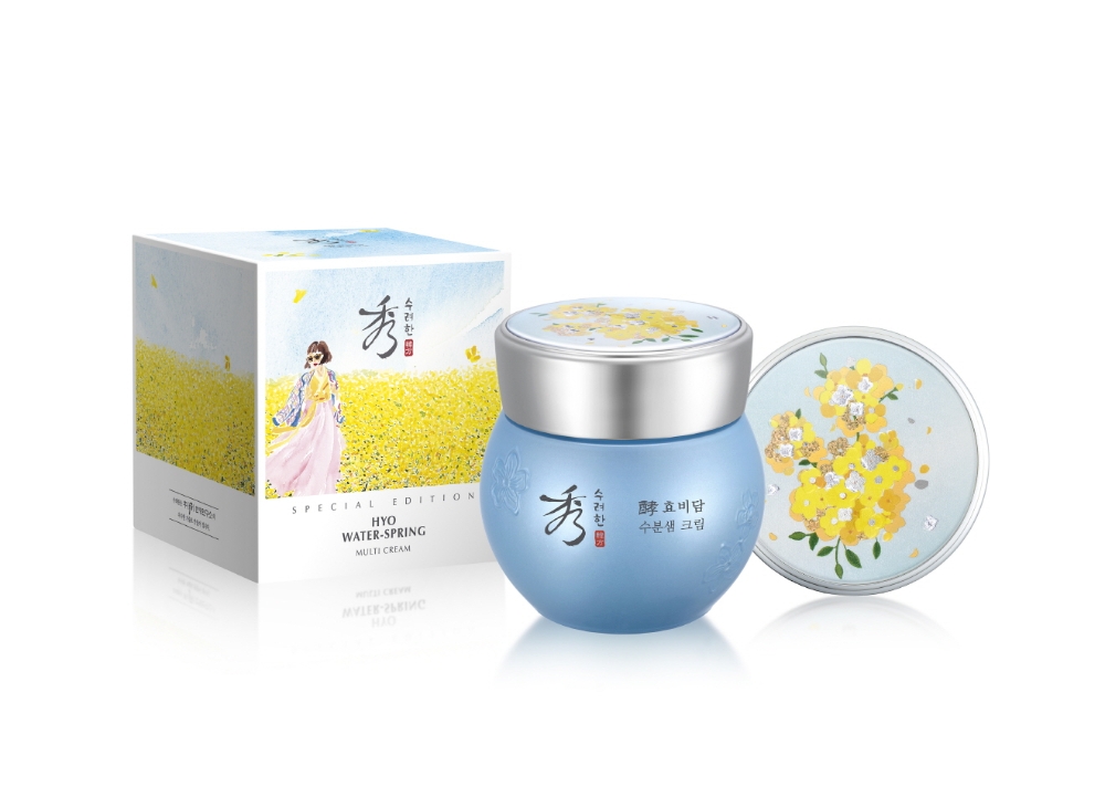 LG생활건강, '수려한 효비담 수분샘 크림' 2배 증량 에디션 출시