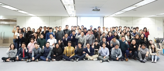 테라펀딩 임직원. / 사진 = 테라펀딩