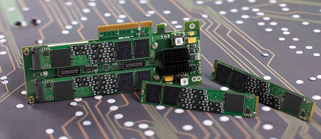 SK하이닉스가 시연에 성공한 차세대 데이터센터용 ZNS SSD. (사진=SK하이닉스)