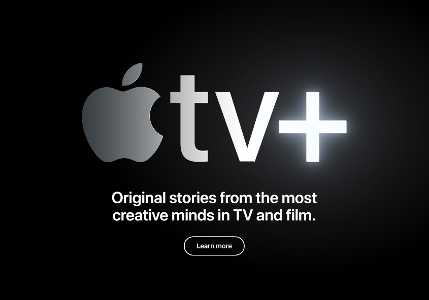 △애플 TV 플러스 서비스의 대표 이미지/사진=오승혁 기자(애플 홈페이지 편집)