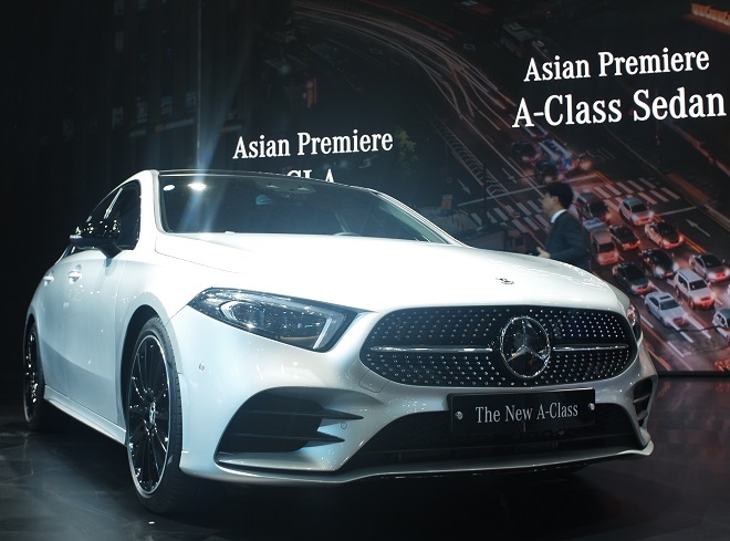 벤츠 더 뉴 A클래스 세단.