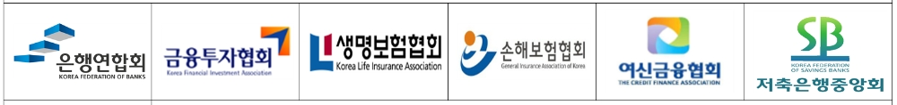 사진= 은행연합회 등 6개 협회