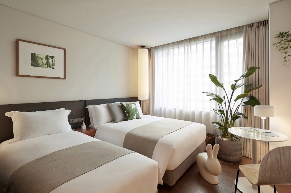 신라스테이 퓨어 그린룸. /사진제공=호텔신라