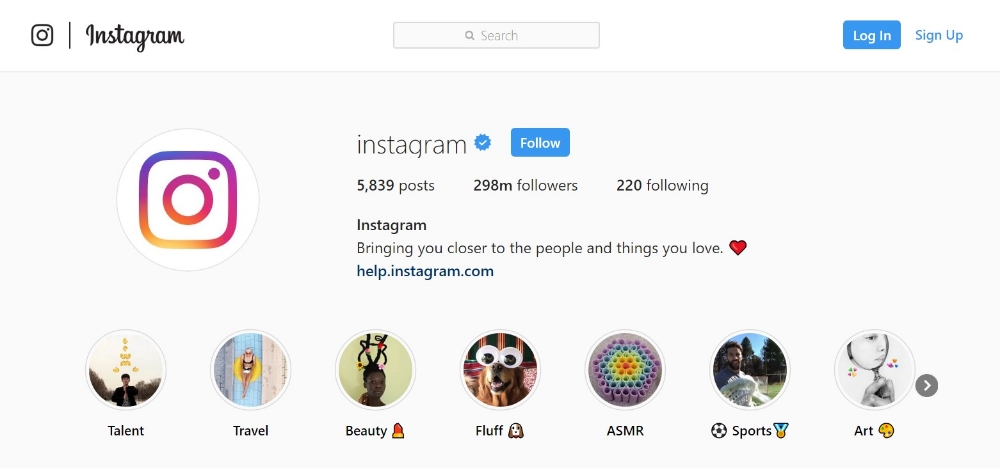 △인스타그램 계정의 모습/사진=오승혁 기자(자료화면 편집)