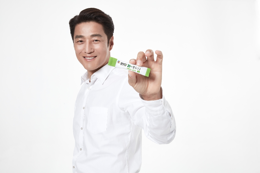 CJ제일제당, BYO 유산균 모델에 배우 지진희 발탁