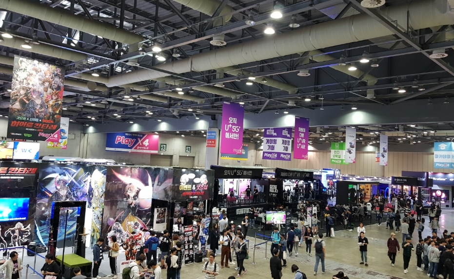 △10일, 플레이엑스포 2019의 모습/사진=오승혁 기자