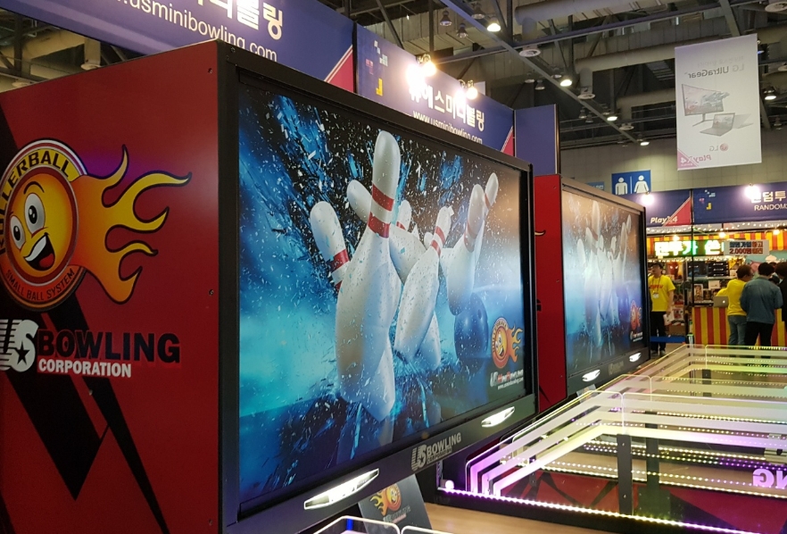 △무료 플레이가 가능한 미니 볼링 게임/사진=오승혁 기자