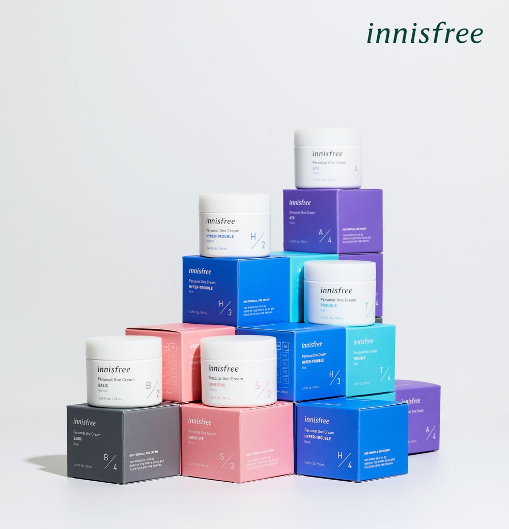 이니스프리, 100만 리뷰 분석해 개발한 '퍼스널 수분크림' 출시