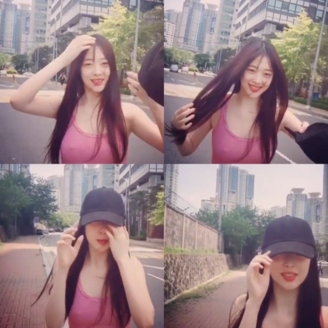 설리 (사진: 설리 SNS)