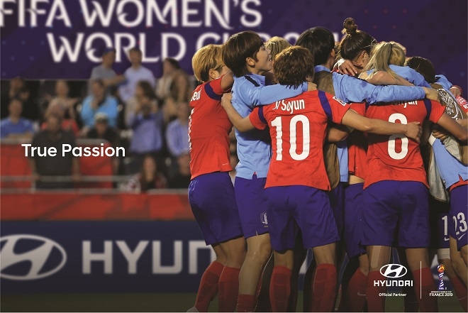 2019 FIFA 프랑스 여자월드컵, 현대차 '진정한 열정' 캠페인 이미지. (사진=현대차)