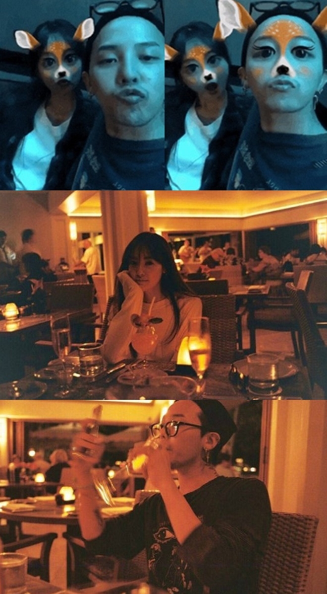 (사진: 이주연 SNS / 지드래곤 SNS)