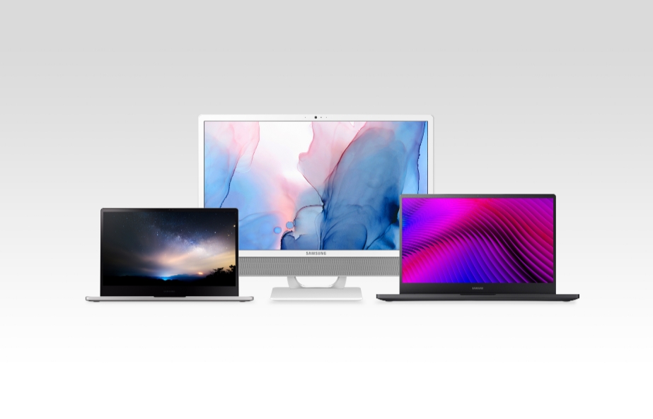 △10일 삼성전자가 출시하는 PC 3종의 모습/사진=삼성전자