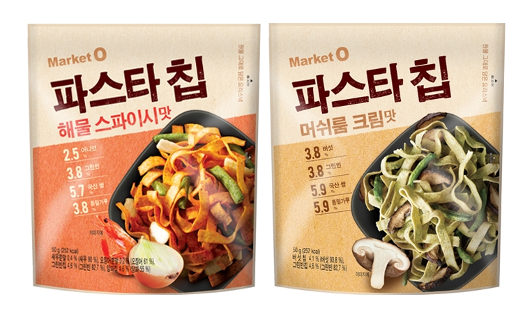 오리온, '마켓오 파스타칩' 가격 인하 리뉴얼 출시