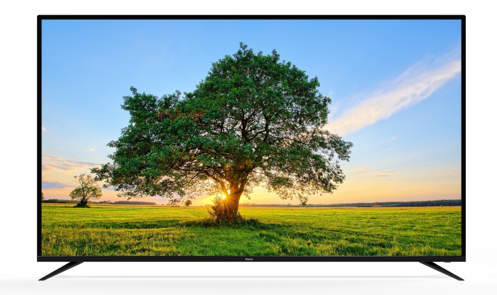 △대우전자가 새로이 출시하는 클라쎄 UHD TV 75인치 신제품의 모습/사진=대우전자