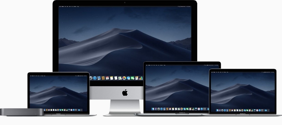 △애플 맥북 프로 및 맥 시리즈 기기들의 모습/사진=오승혁 기자(자료 편집)