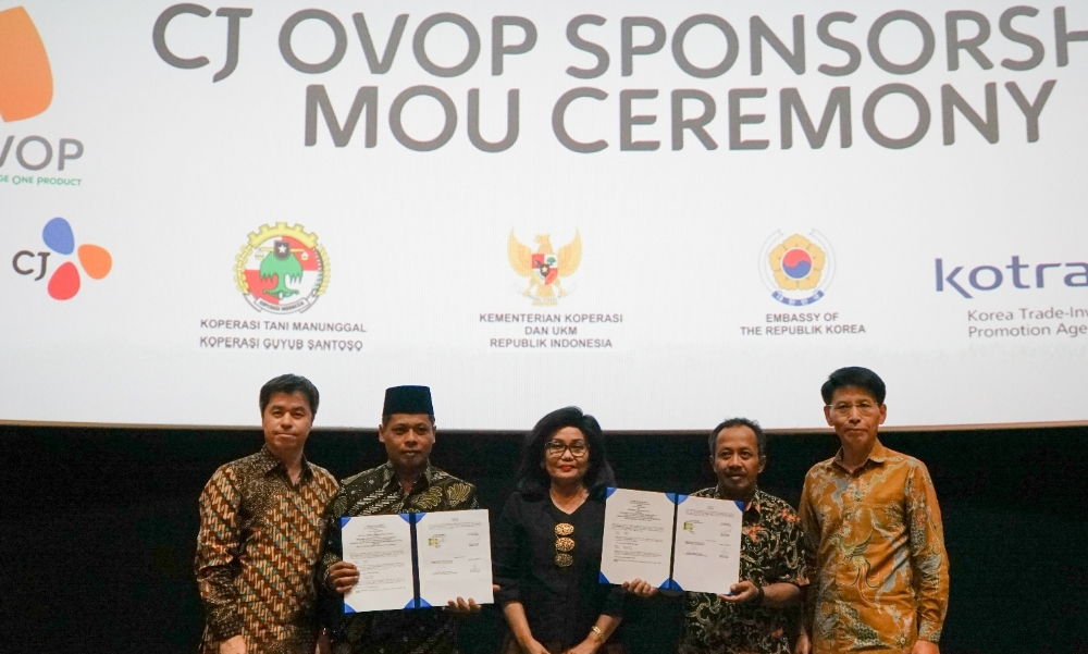 CJ, 인도네시아 중소기업과 동반 성장 나섰다