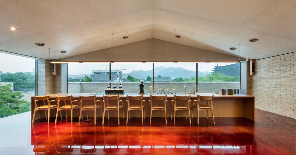 블루보틀 삼청점 본관 내부(3층). /사진제공=블루보틀커피코리아