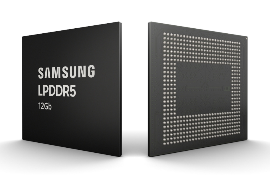 △삼성전자 12Gb LPDDR5 D램/사진=삼성전자