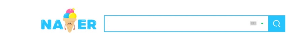 △22일 네이버 검색창의 모습/사진=오승혁 기자(자료 편집)