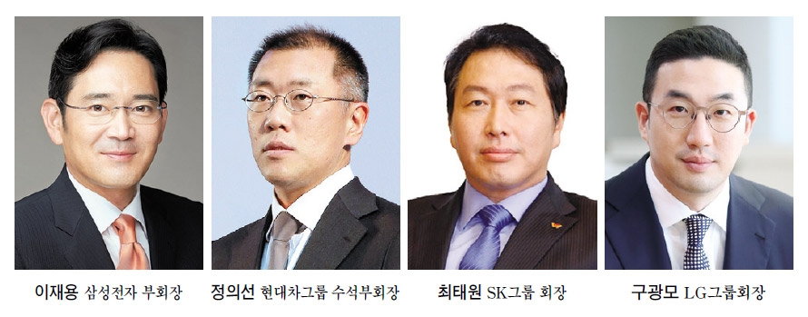 이재용·정의선·최태원·구광모, 생존 차원 미국투자 확대