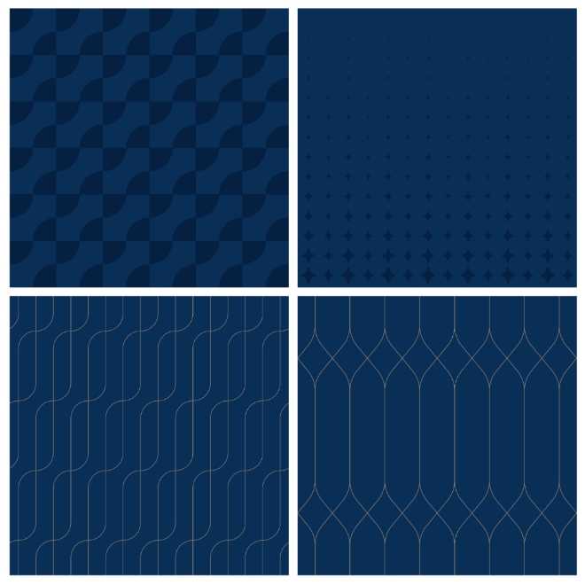 한화건설 새로운 주거 브랜드 포레나를 상징하는 '포레나 패턴' 그래픽 이미지. /사진=한화건설