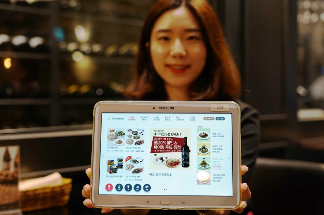 CJ올리브네트웍스 IT부문이 개발한 스마트 주문 시스템 '원오더'. /사진=CJ올리브네트웍스