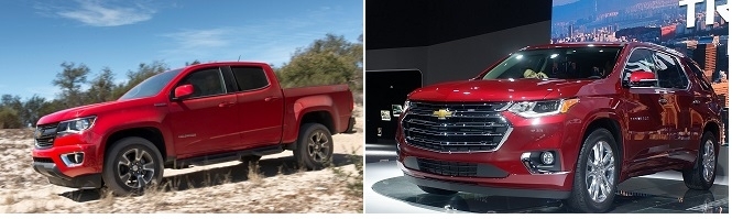 콜로라도(왼쪽)와 트래버스.