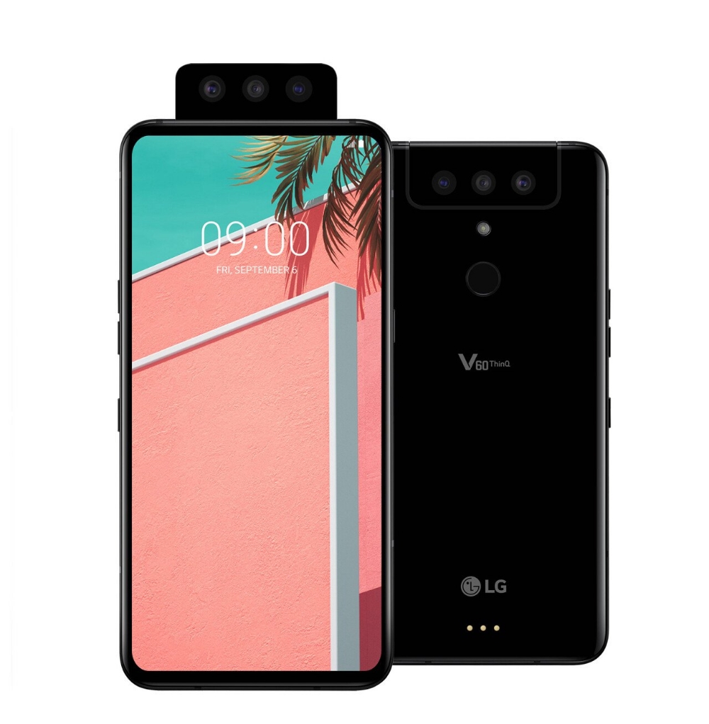 △한 온라인 IT 커뮤니티에서 공개된 정보를 바탕으로 예상한 LG전자 하반기 전략 스마트폰 기기의 모습/사진=오승혁 기자(미니기기 코리아 자료 편집)