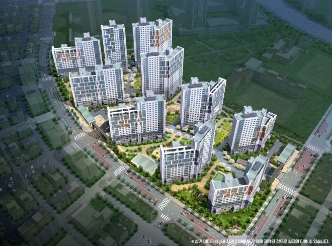 호반산업 '호반써밋 고덕신도시'. /사진=호반산업