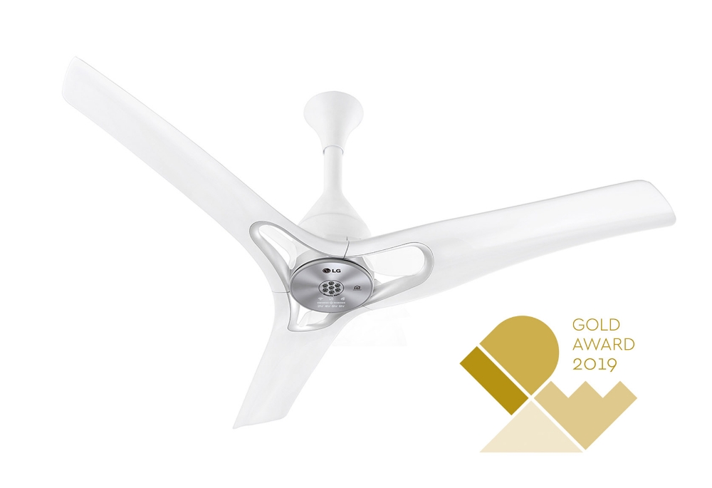 △LG전자의 프리미엄 천장형 선풍기의 모습/사진=LG전자
