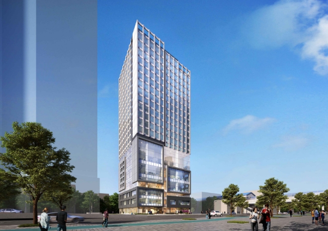 건대입구역 자이엘라 투시도. /사진=자이S&D