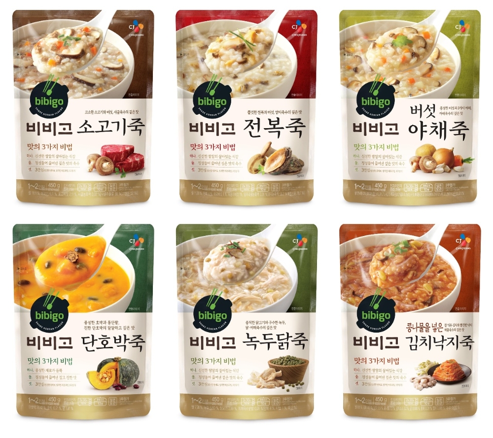 CJ제일제당 '비비고 파우치죽', 1000만개 판매 돌파