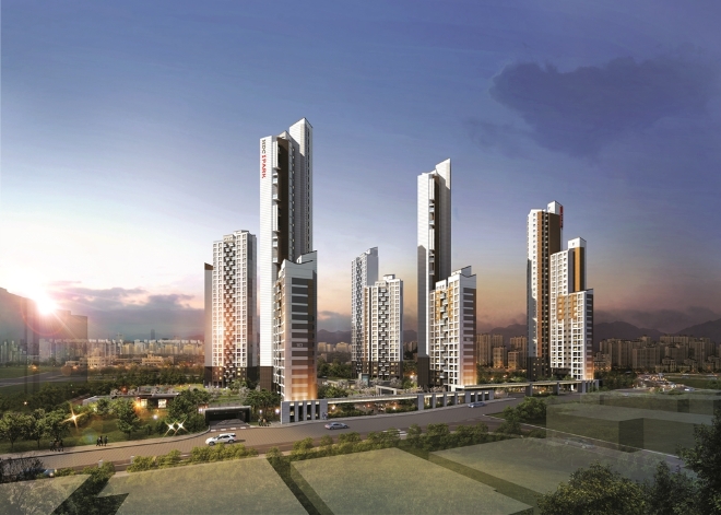 역삼 센트럴 아이파크 투시도. /사진=HDC현대산업개발.