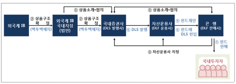 DLF 상품 제조, 설계, 판매 절차./사진=금융감독원