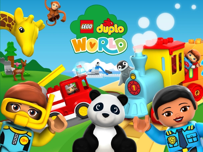 레고그룹은 아일랜드 앱 개발사 터치프레스(Touch Press)와 함께 미취학 아동을 위한 놀이 교육앱 ‘LEGO DUPLO WORLD’를 출시했다. /사진=레고그룹.