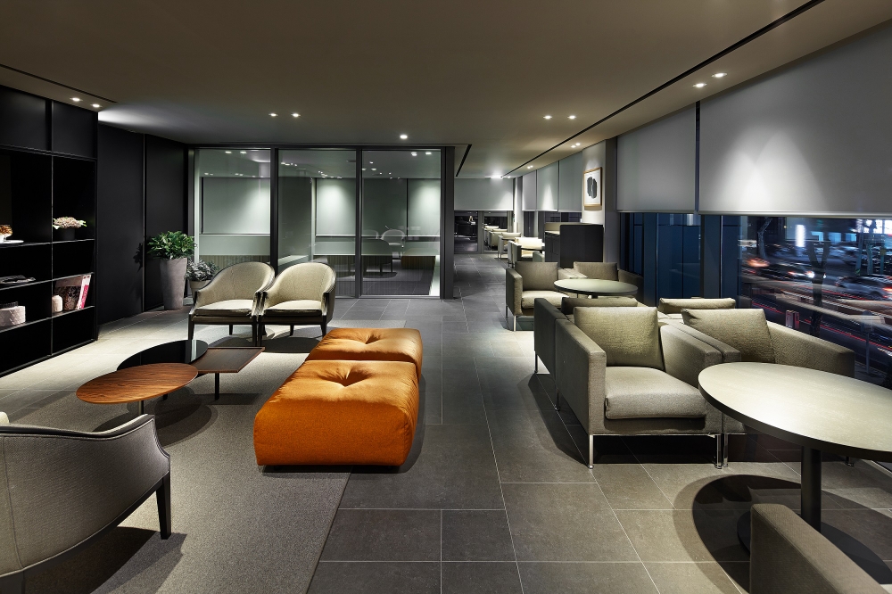 신라스테이 서초 이그제큐티브 라운지. /사진제공=호텔신라