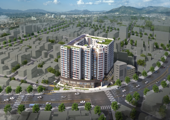 힐스테이트 창경궁 조감도. 제공=현대건설