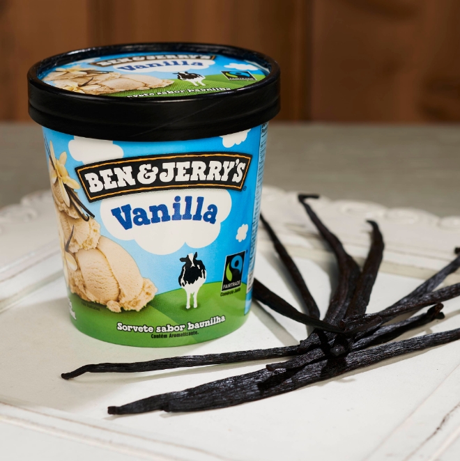 롯데마트는 지난 11일 벤엔제리스 아이스크림을 출시했다. /사진=롯데쇼핑.