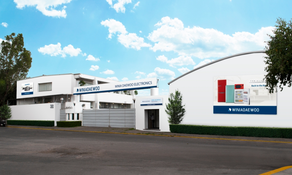 △위니아대우 멕시코 현지 공장의 모습/사진=위니아대우