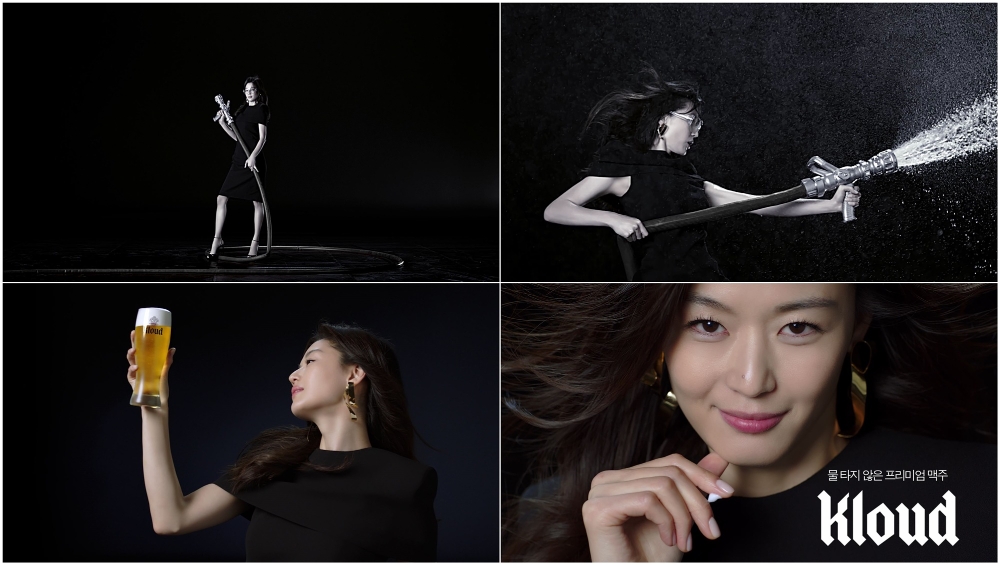 롯데주류, 전지현 기용 '클라우드' 새 광고 온에어
