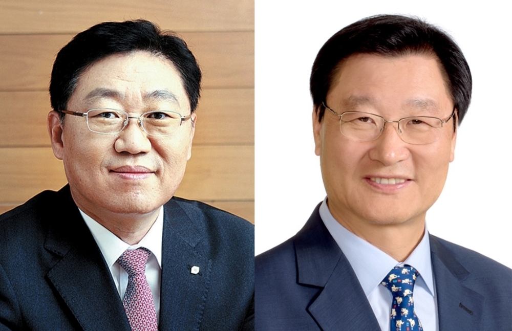 ▲나재철 대신증권 사장-정기승 KTB자산운용 부회장.