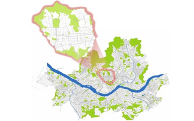 서울시 녹색교통진흥지역. (출처=환경부)