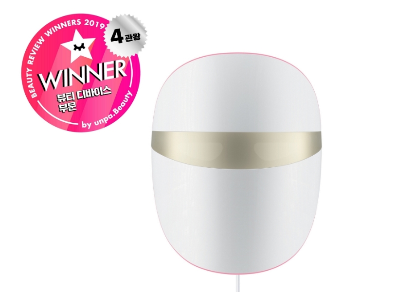 뷰티 디바이스 부문 4관왕을 수상한 LG전자 프라엘 더마 LED 마스크/사진=언니의 파우치