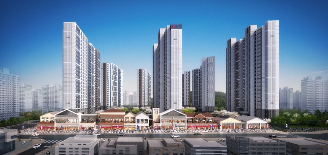 유승 유로웨이 베르겐 투시도. 제공=유승종합건설