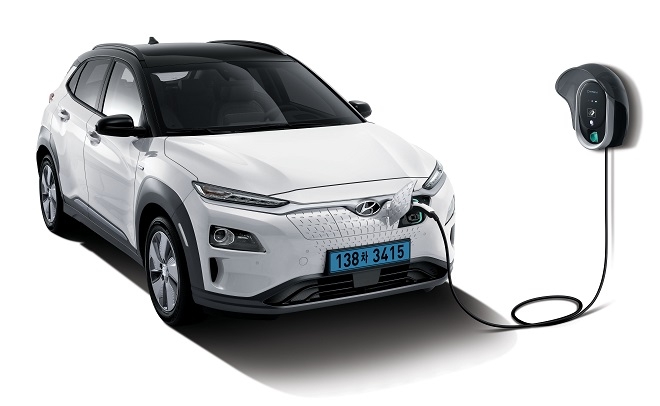 현대 코나 일렉트릭.