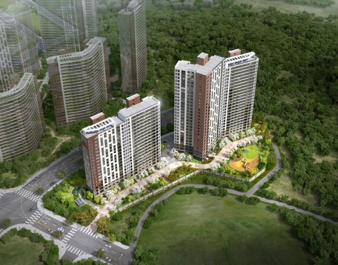 청주 가경 아이파크 4단지 조감도. /사진=HDC현대산업개발.