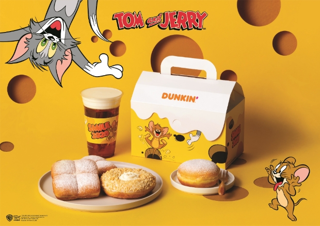 던킨이 2020년 새해를 맞이하여 ‘톰과 제리 기프트팩’ 프로모션을 실시한다. /사진=SPC그룹.